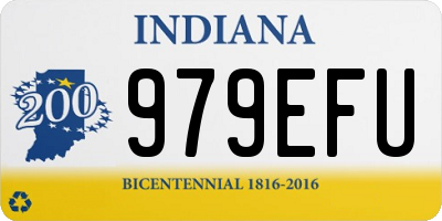 IN license plate 979EFU