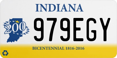 IN license plate 979EGY