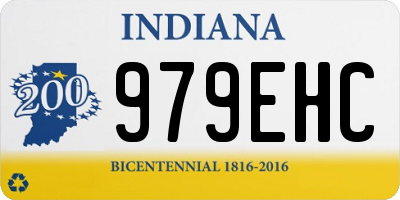 IN license plate 979EHC