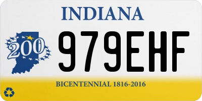 IN license plate 979EHF