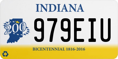 IN license plate 979EIU