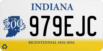 IN license plate 979EJC