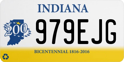 IN license plate 979EJG