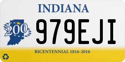 IN license plate 979EJI