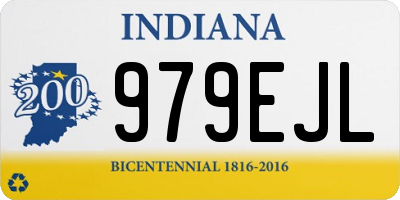 IN license plate 979EJL