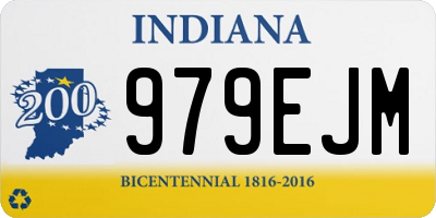 IN license plate 979EJM
