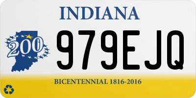 IN license plate 979EJQ