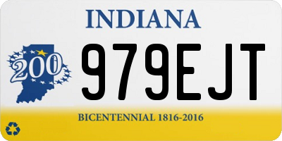 IN license plate 979EJT