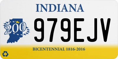 IN license plate 979EJV