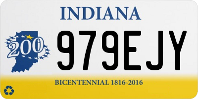 IN license plate 979EJY