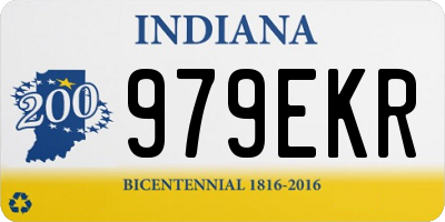 IN license plate 979EKR