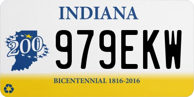 IN license plate 979EKW