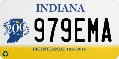 IN license plate 979EMA