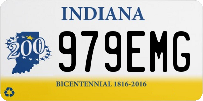 IN license plate 979EMG