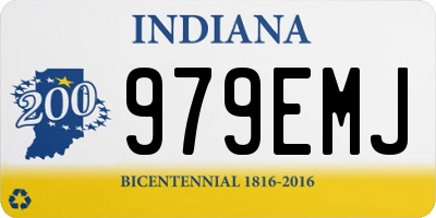 IN license plate 979EMJ