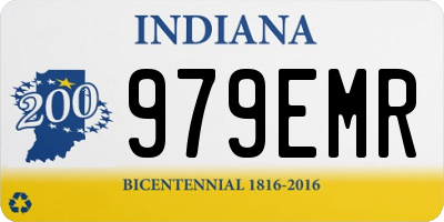IN license plate 979EMR