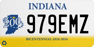 IN license plate 979EMZ