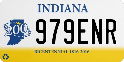 IN license plate 979ENR