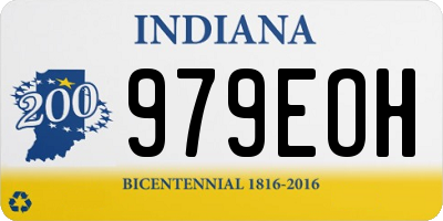 IN license plate 979EOH