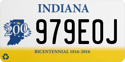 IN license plate 979EOJ