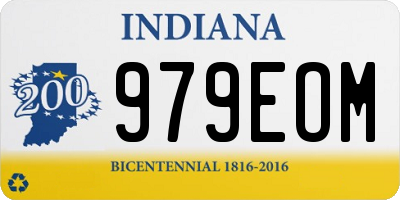 IN license plate 979EOM