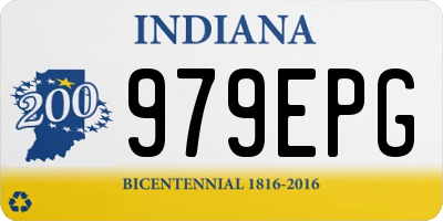 IN license plate 979EPG