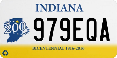 IN license plate 979EQA