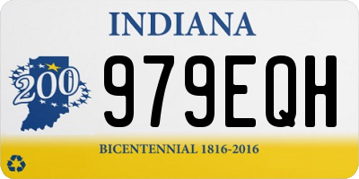 IN license plate 979EQH