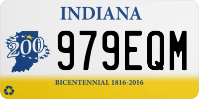 IN license plate 979EQM