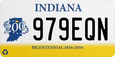 IN license plate 979EQN