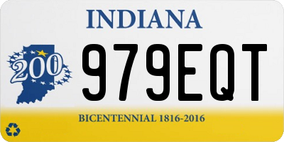 IN license plate 979EQT
