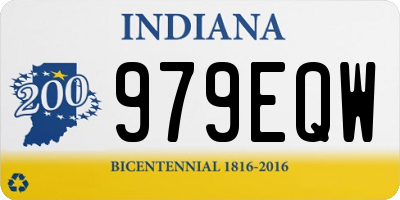 IN license plate 979EQW