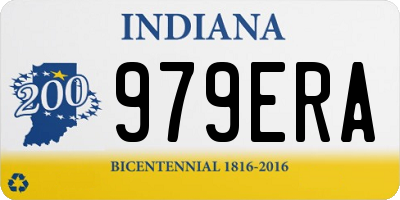 IN license plate 979ERA