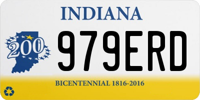 IN license plate 979ERD