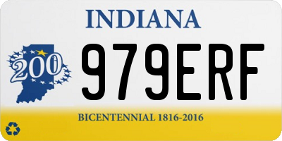 IN license plate 979ERF