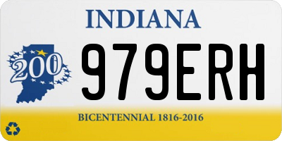 IN license plate 979ERH
