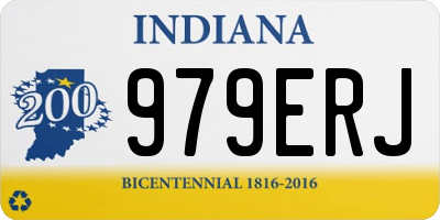 IN license plate 979ERJ