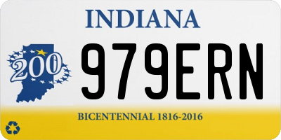 IN license plate 979ERN