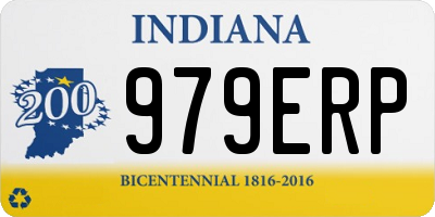 IN license plate 979ERP