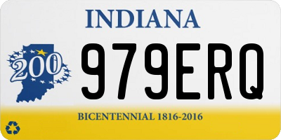 IN license plate 979ERQ