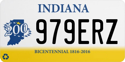 IN license plate 979ERZ