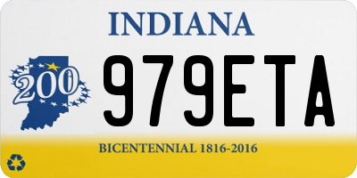 IN license plate 979ETA