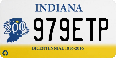 IN license plate 979ETP