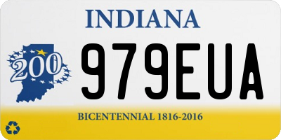IN license plate 979EUA