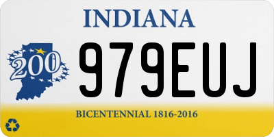 IN license plate 979EUJ