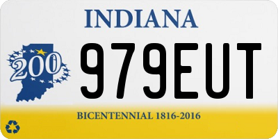 IN license plate 979EUT