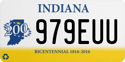 IN license plate 979EUU