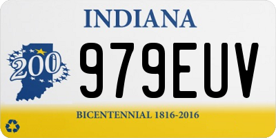 IN license plate 979EUV