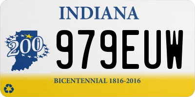 IN license plate 979EUW