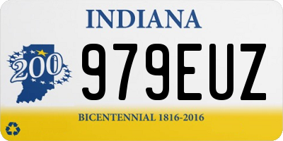 IN license plate 979EUZ